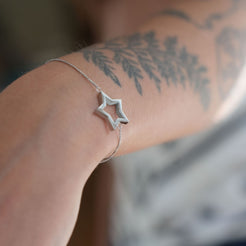 silver star bracelet 